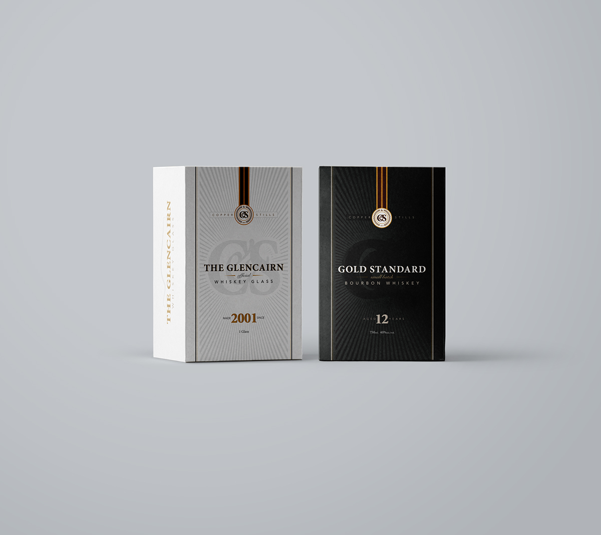 Copper & Stills branding  Packaging bourbon graphic design  Sean Patel logo whiskey packaging