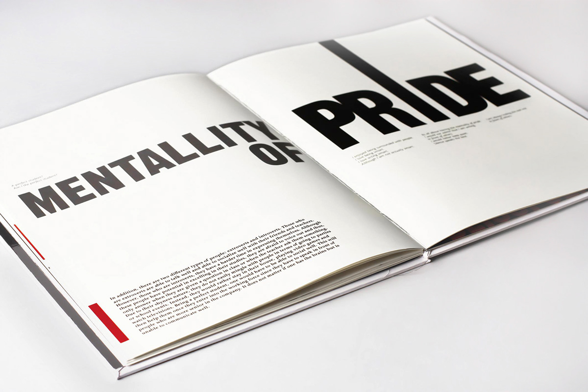  editorial print the perfect students Northumbria University