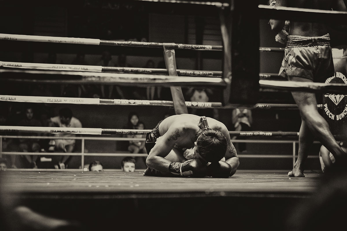 photo Martial Arts muay thai Thailand Thai fighting sepia