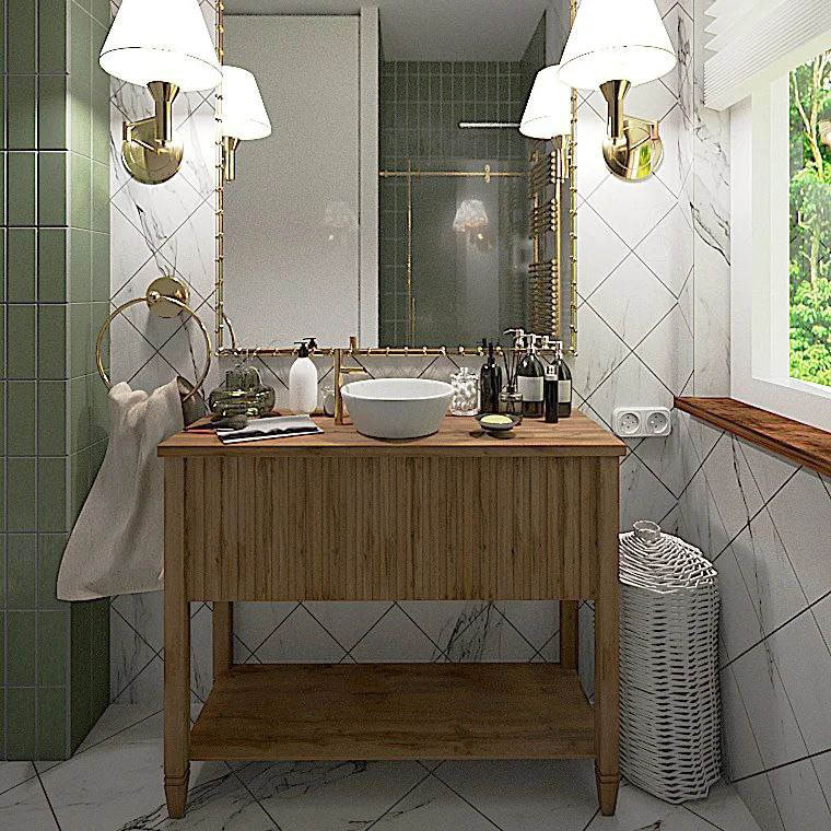 bathroom interior design  visualization 3ds max corona design Render