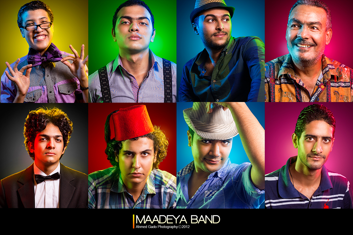 maadeya band  music band lighting home-made studio
