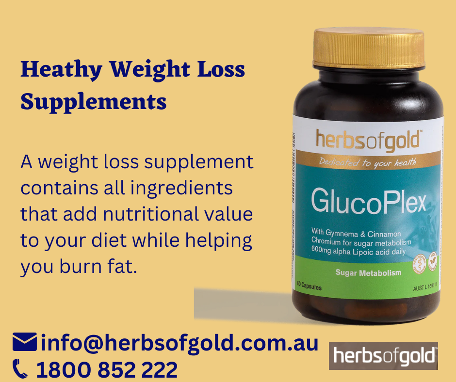 Weight loss supplements