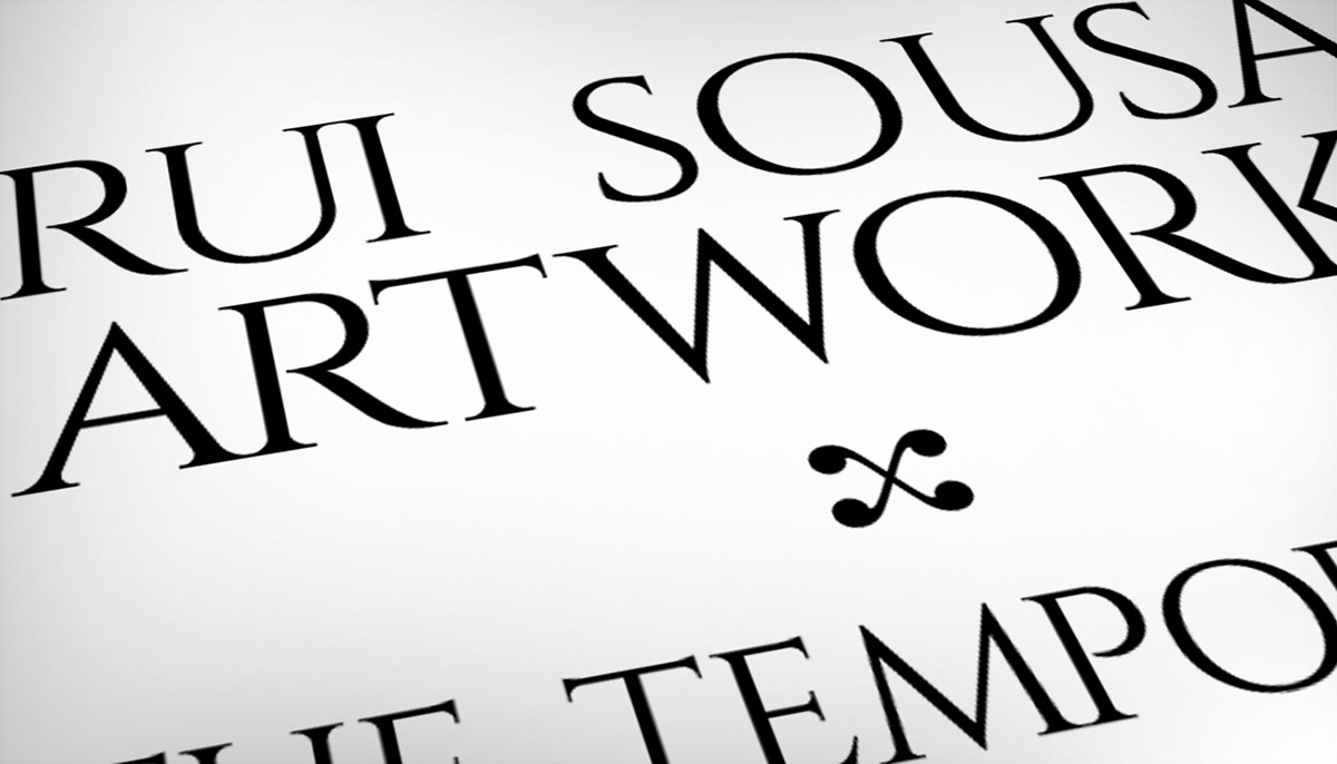 Rui Sousa Artworks Logotipo estacionário identidade gráfica brand