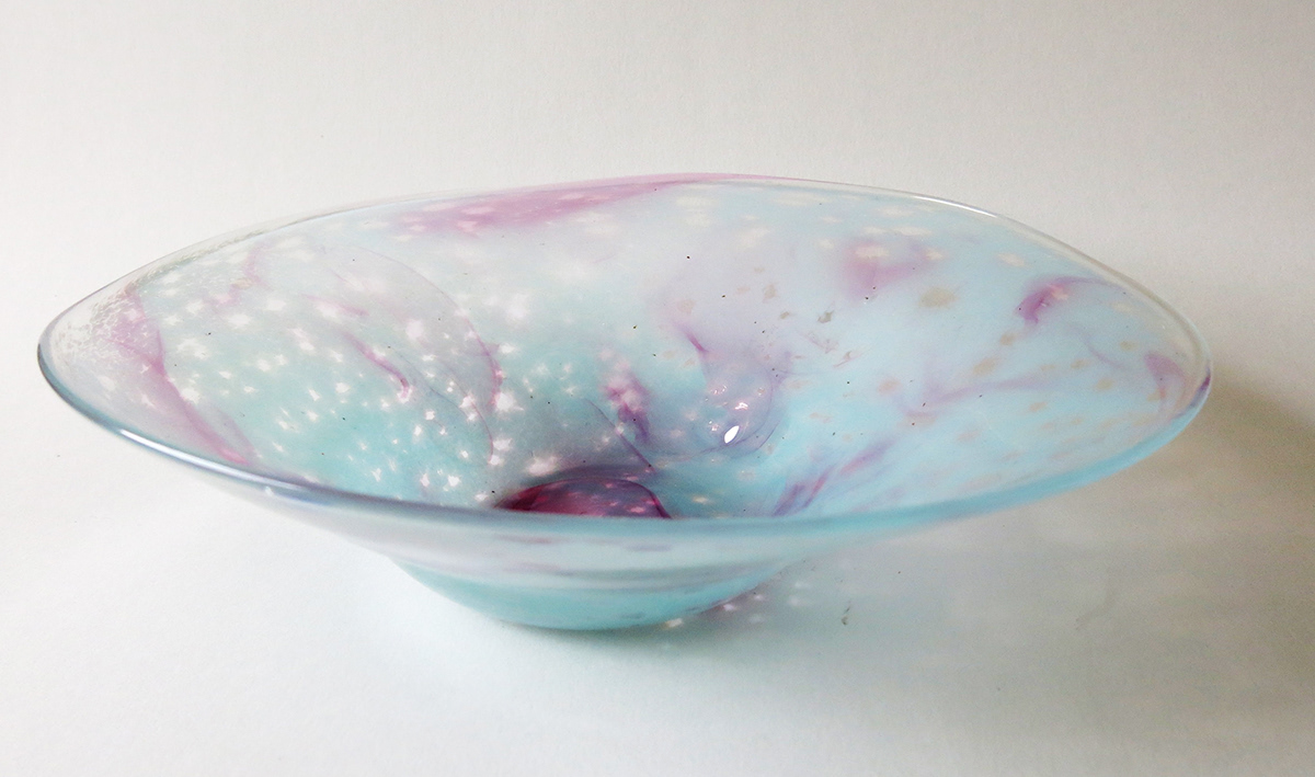 glass blown glass bowls