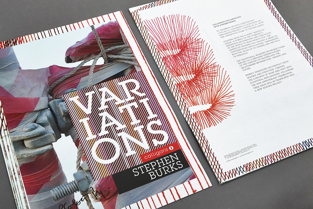 Variations Calligaris  salone  milano  fuorisalone logo Events  invite card editorial