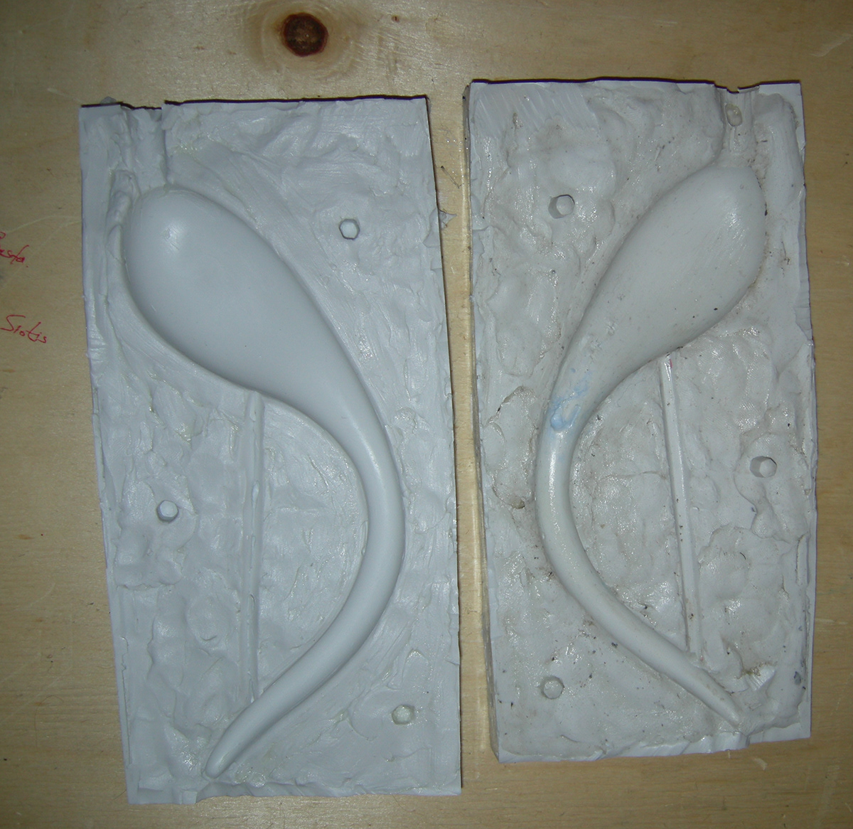 Silversmithing silver resin silicone casting art decorative