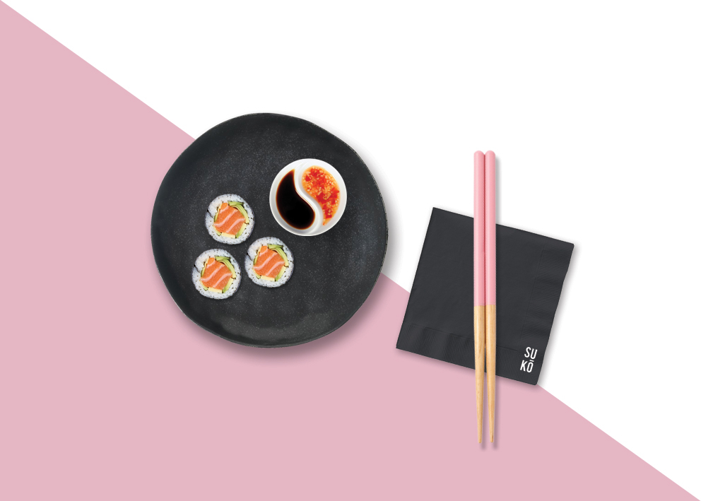 Sushi bar japanese brand design restaurant Stationery logo Icon Food 