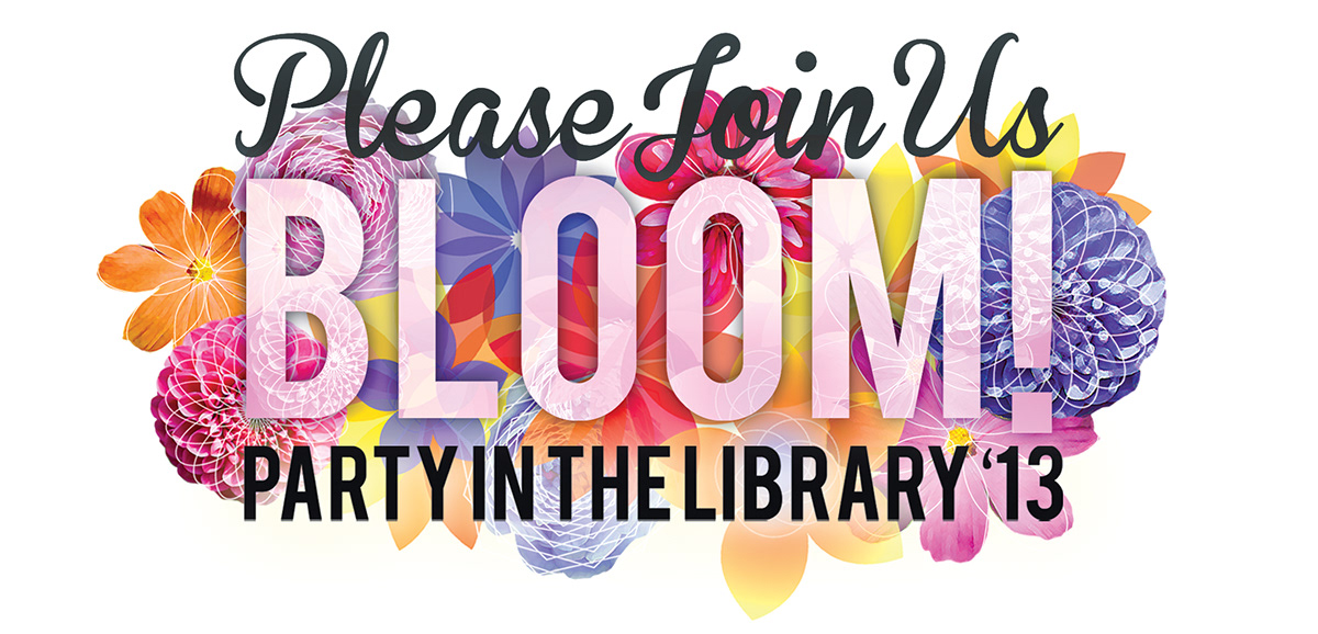 party flyer save the date college bloom Stationery