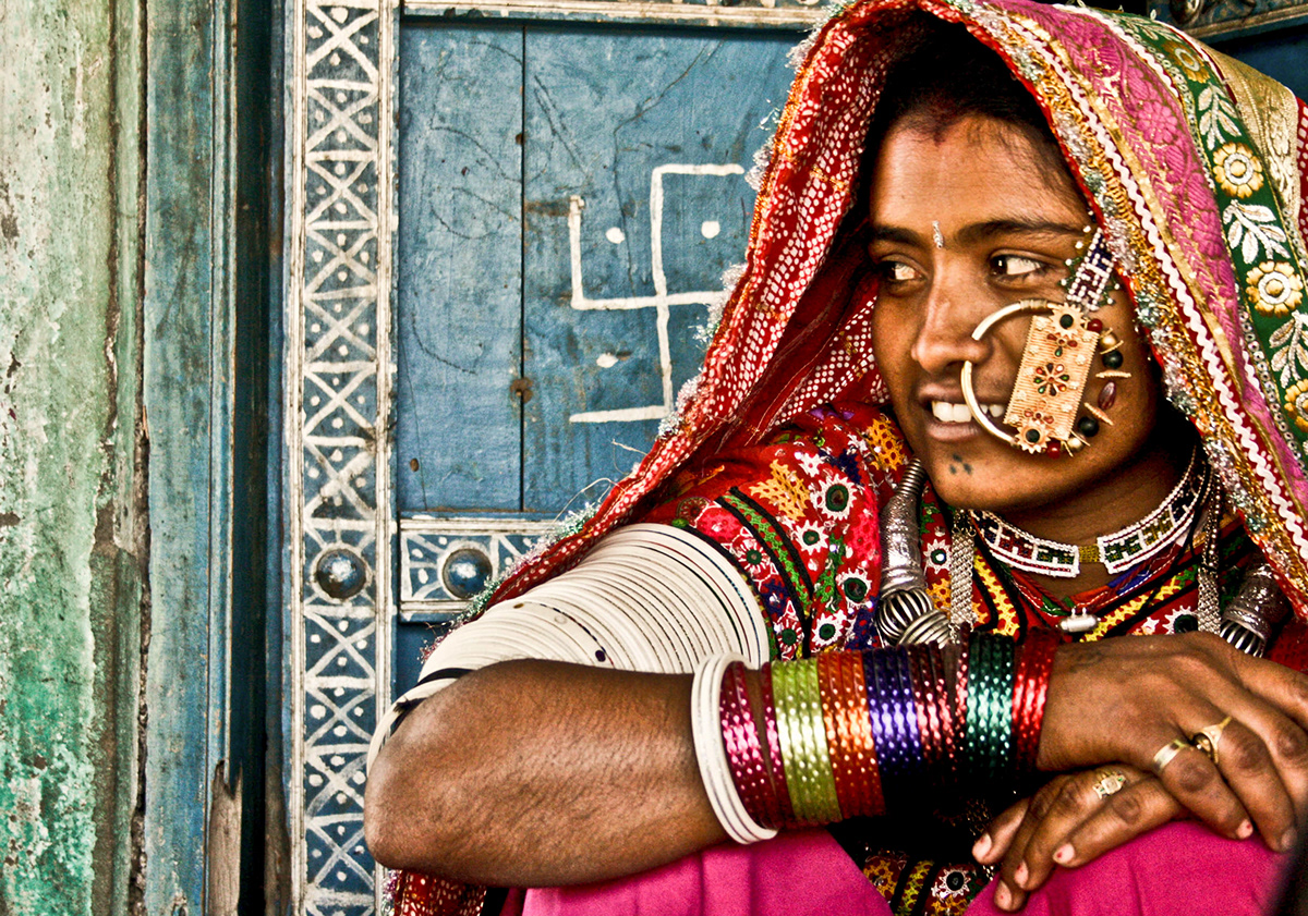 kutch India colorful india people & portraits Rann of Kutch tribal
