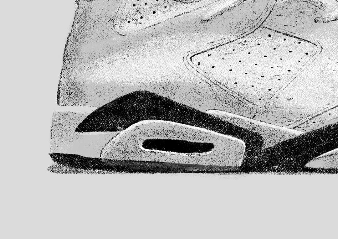 ILLUSTRATION  Nike jumpman jordan reebok puma adidas air air jordan 4 sketch digital