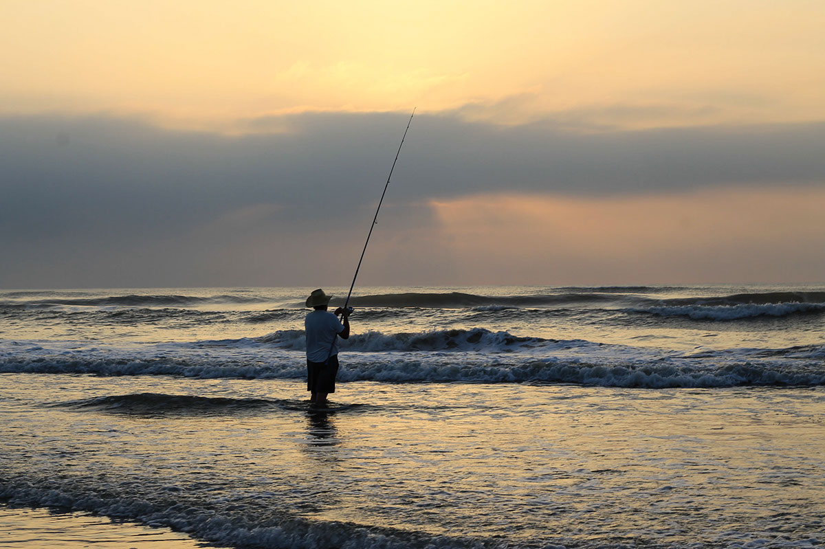 beach fishman Fisherman fish Sunrise Sun