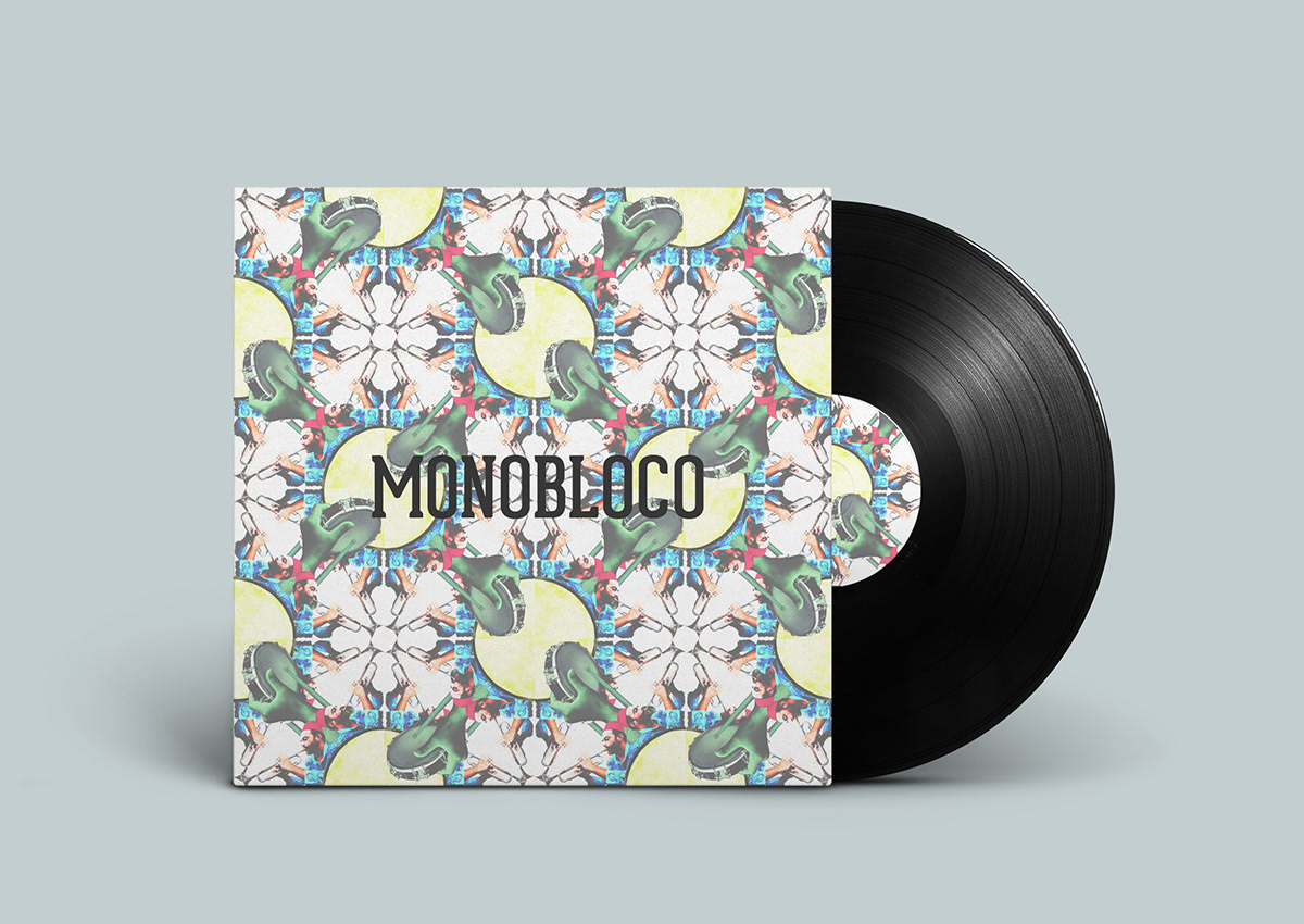 pattern cd vinyl Brazil Samba inkscape