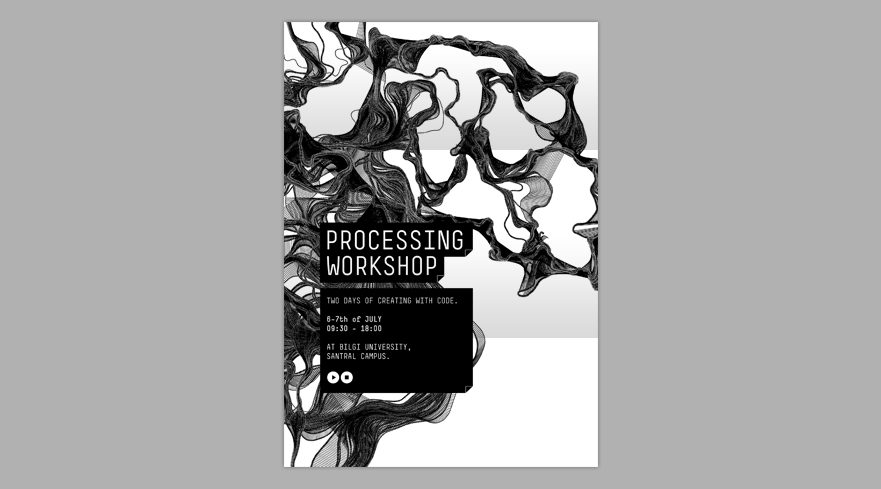 processing generative poster flyer code
