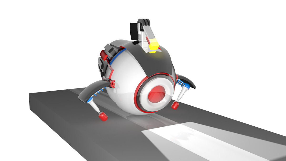 Mascot robot 3D Axis vnit