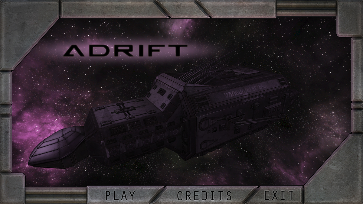 FoeJred adrift UDK Joseph Frederick Scifi 3d modeling spaceship