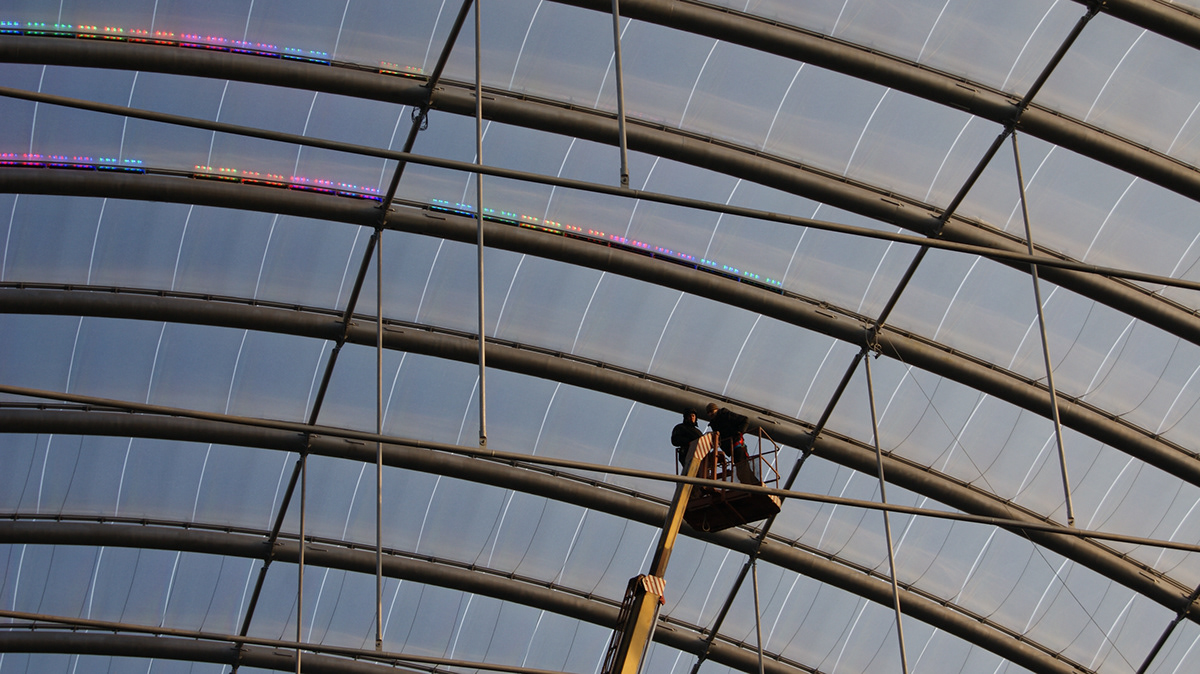Texlon ETFE lighting