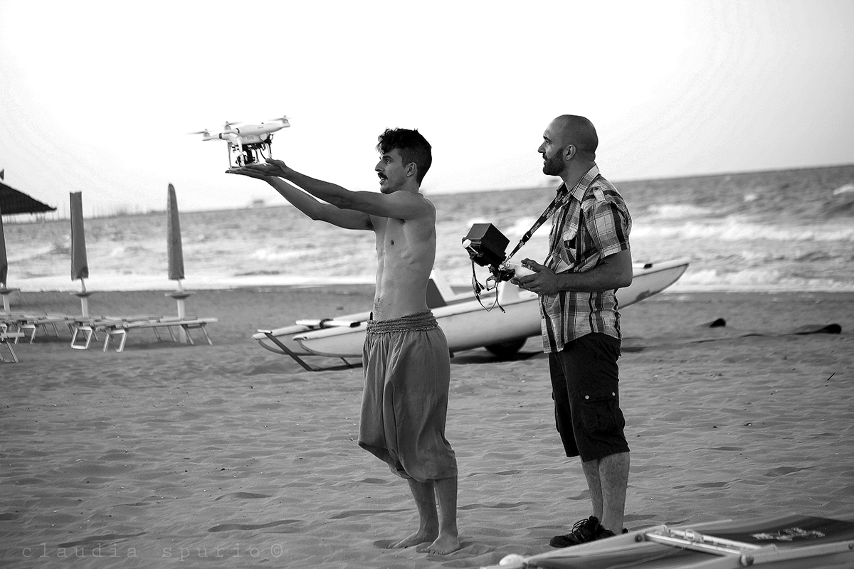 violetta foglino eugene Tartaglia thirtyseconds summer music video Videoclip beach Italy girl Sun party drone
