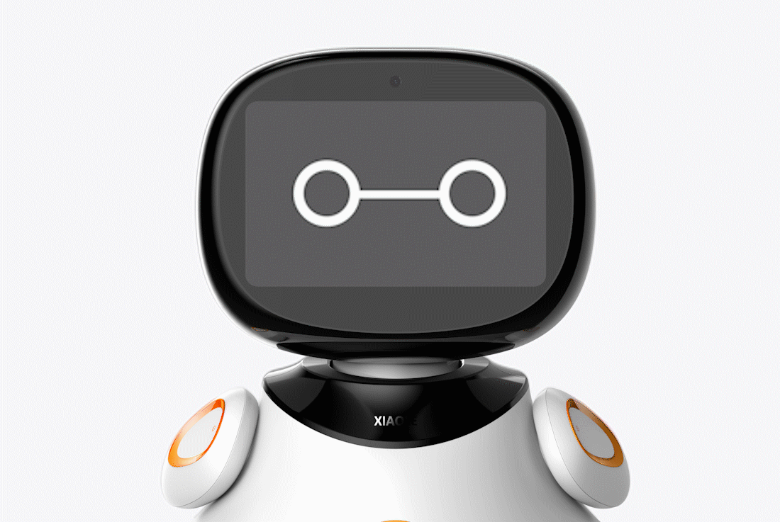 智能陪伴机器人 教育 儿童 智能 未来感 机器人 科技 简洁 陪伴