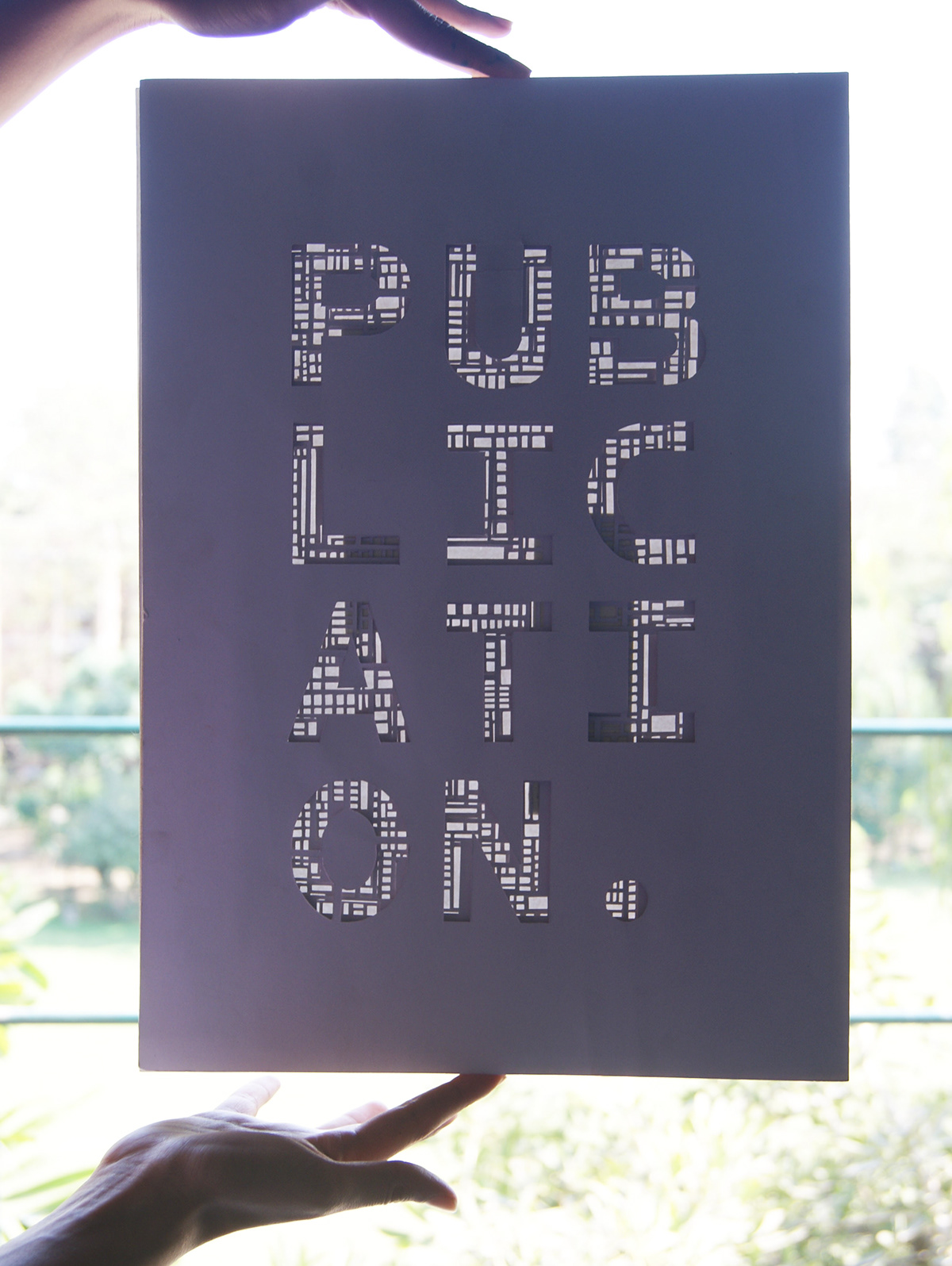 paper-cutting  publication  book-cover  tactile  typography