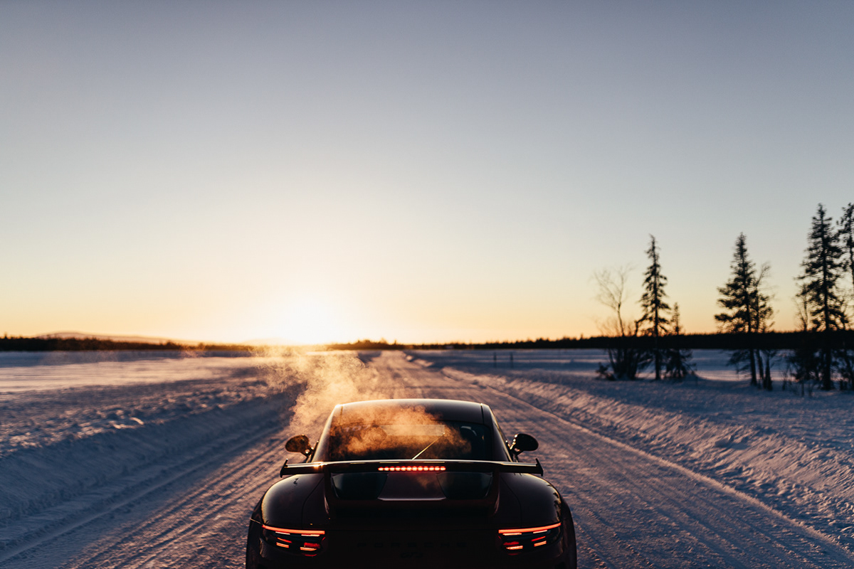 Porsche Lapland finland winter drift speed Fun porsche ice experience car photography car
