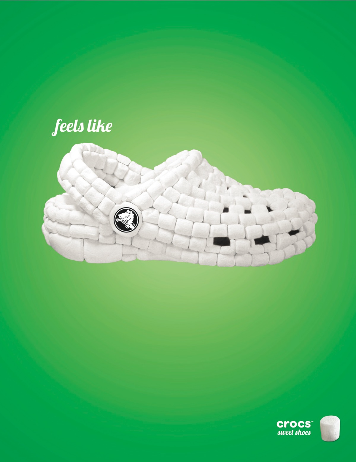 Crocs marshmallow shoe