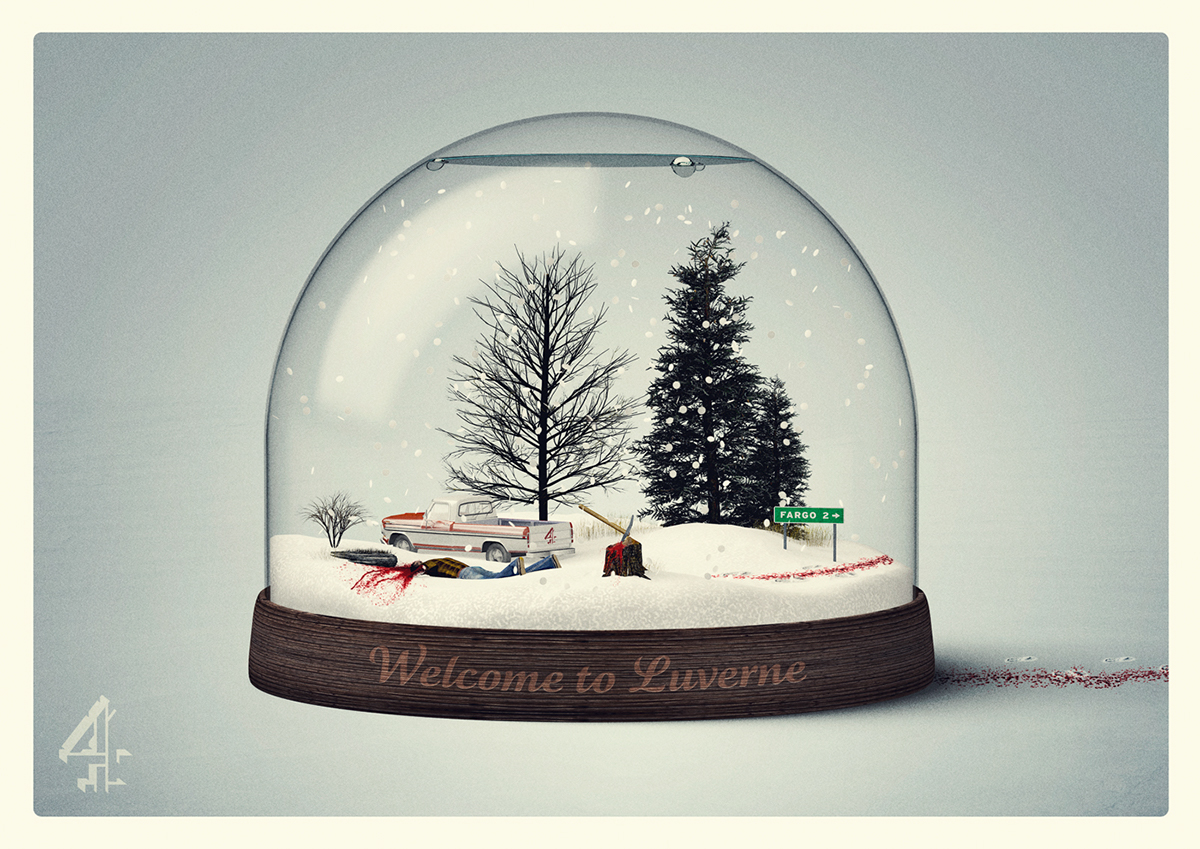 Fargo talenthouse postcard snowglobe 3D Competition