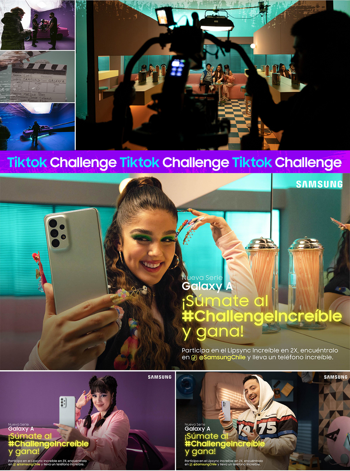 ads CHEIL Cheil Chile designer influencers Samsung smartphone