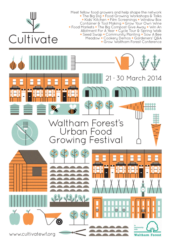 Cultivate Food  growing festival Waltham forest