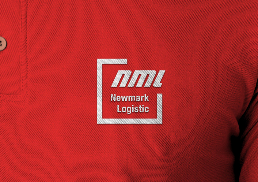 shipping logo Logo Design logistic red box corporate image identity brand Logotype business card Stationery lettering brand identity