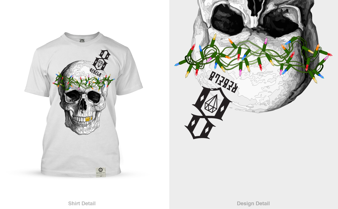 rebel8 contest costantino costantini trdsky trd sky shirt t-shirt byvm cxoss Dead Man's Head