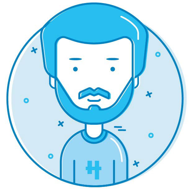 line icons linear modern avatars people tech team