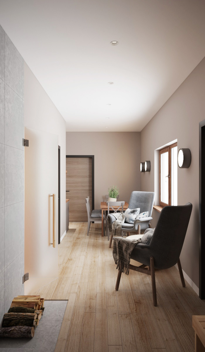 3D interior design  Render visualization беседка визуализация Гостевой домик дизайн интерьера дизайн сауны интерьер сауны
