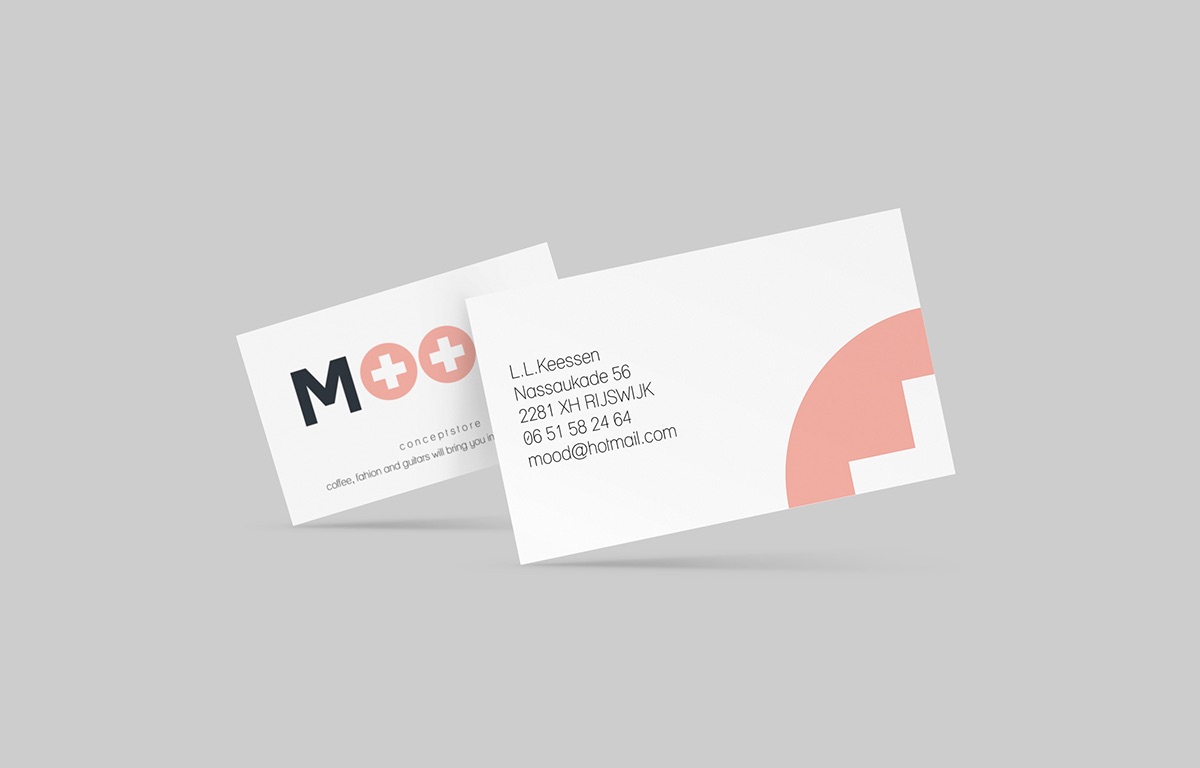 mood pink letter conceptstore envelope card