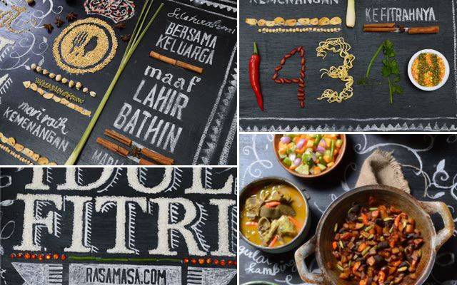 food typography Eid