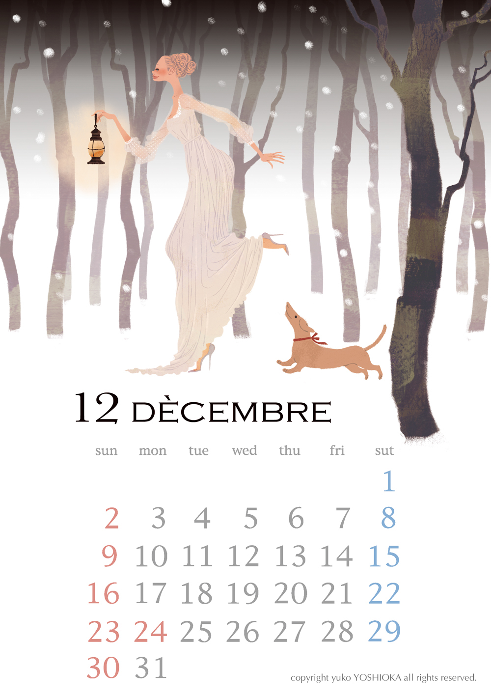 ILLUSTRATION  fashionillustration illust woman dog calendar lifestyle Interior realclothes