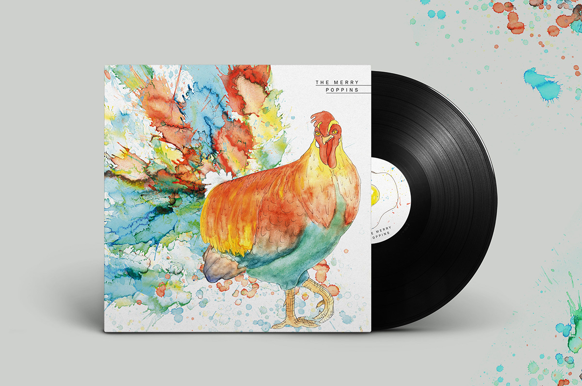 Album vinyl Rooster splash