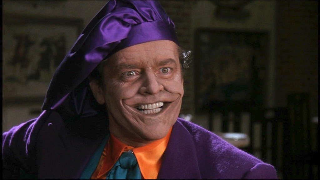 Jack Nicholson's Joker.