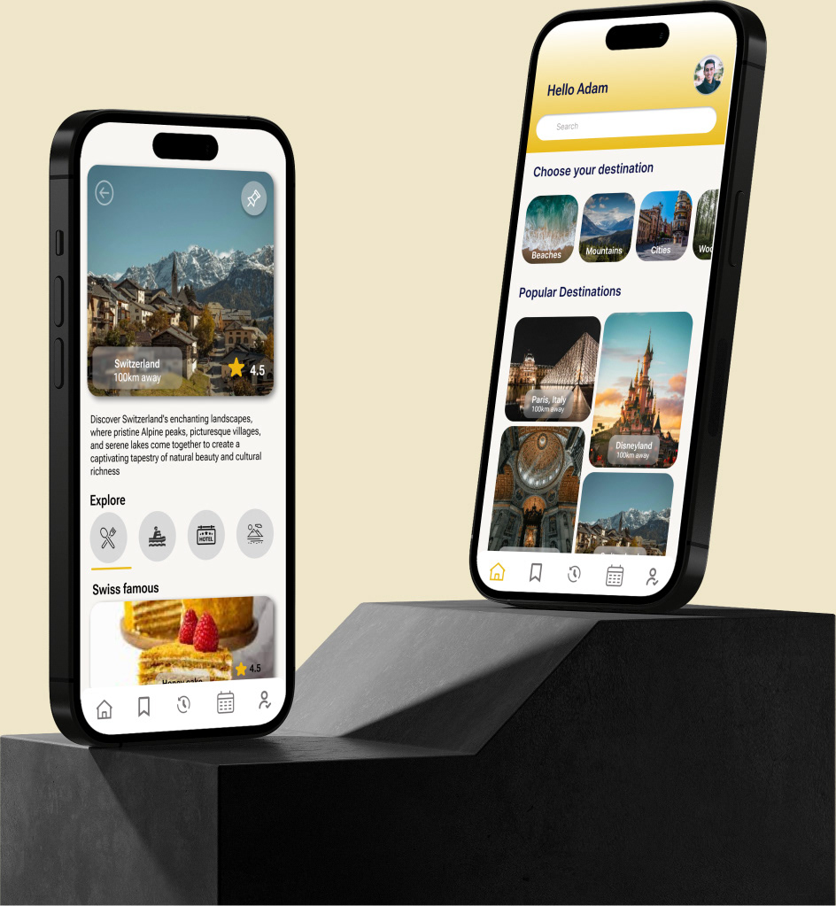 ui ux mobileapp UserExperience Appdesign creativeconcepts Travel App