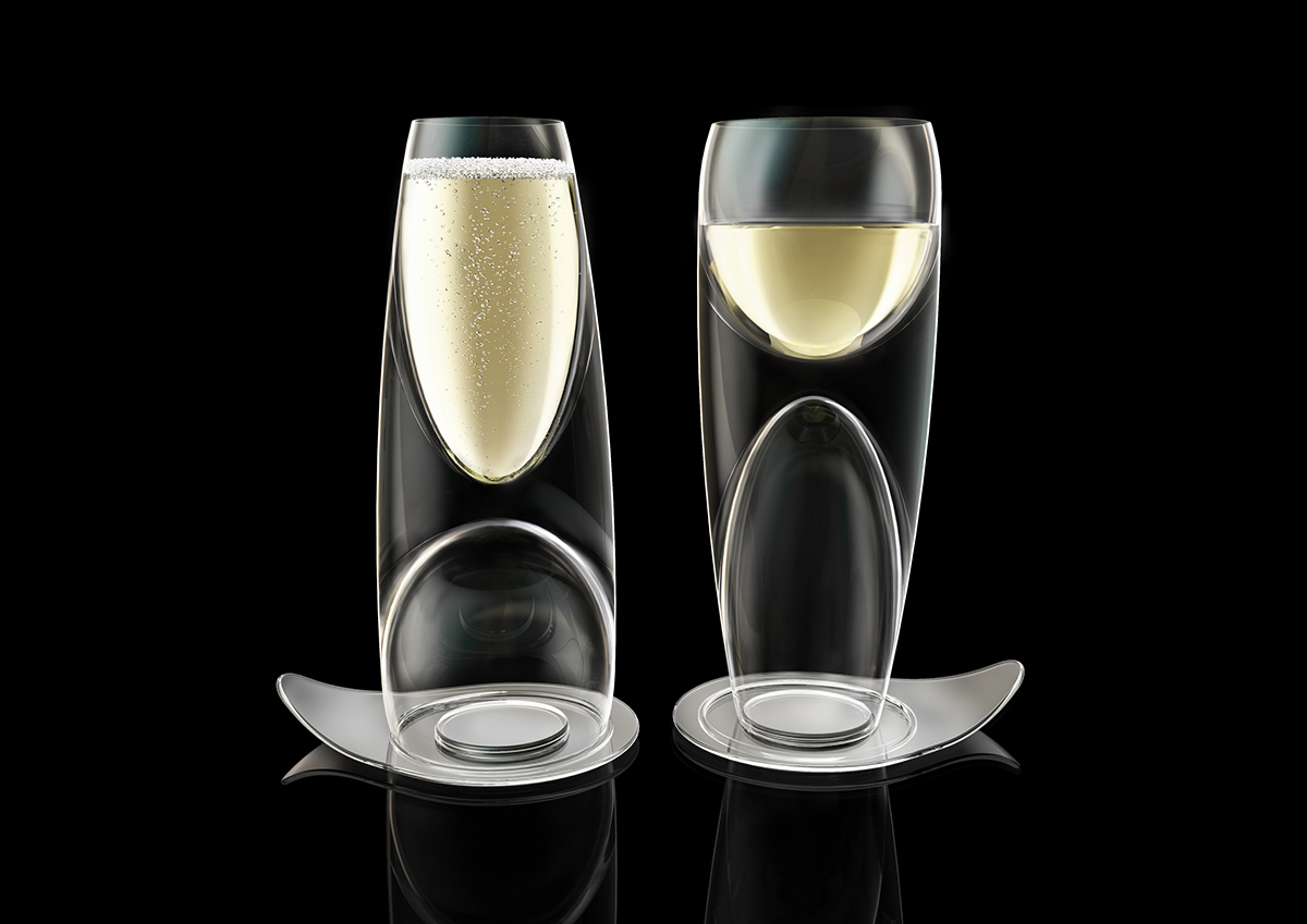 doublet glassware wine glass concept glassware glass design wine glass double abstract glassware concept wine glass wineglass industrialdesign steevyburlacu stefanburlacu productdesign