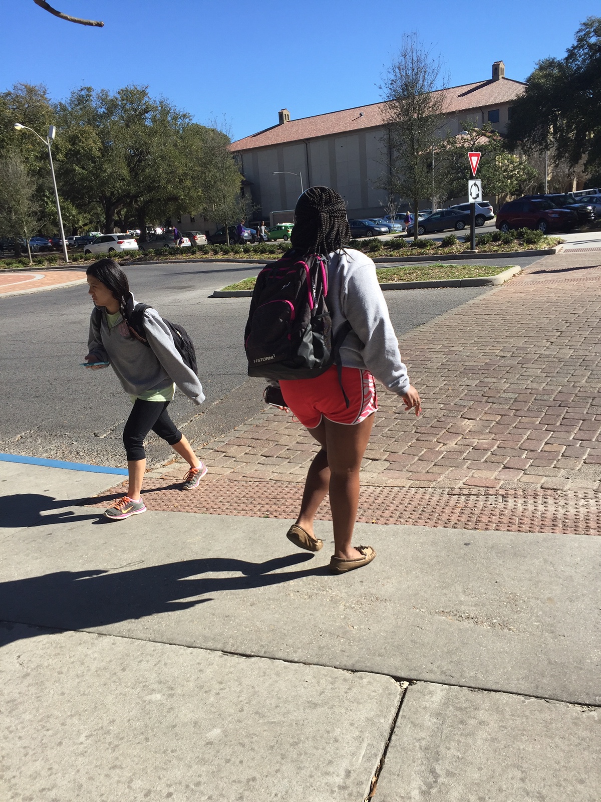 LSU student college class tigers beats headphones Sweatshirt spring winter melanin black girl marley twists crochet hair