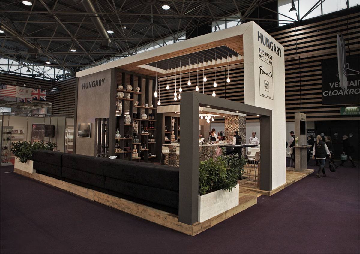 hungarian gastronomy SIRHA lyon Stand design hungexpo Exhibition 