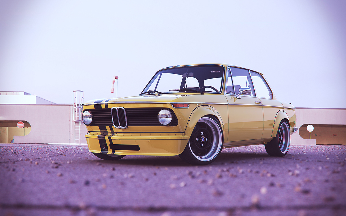 car BMW 3D CGI