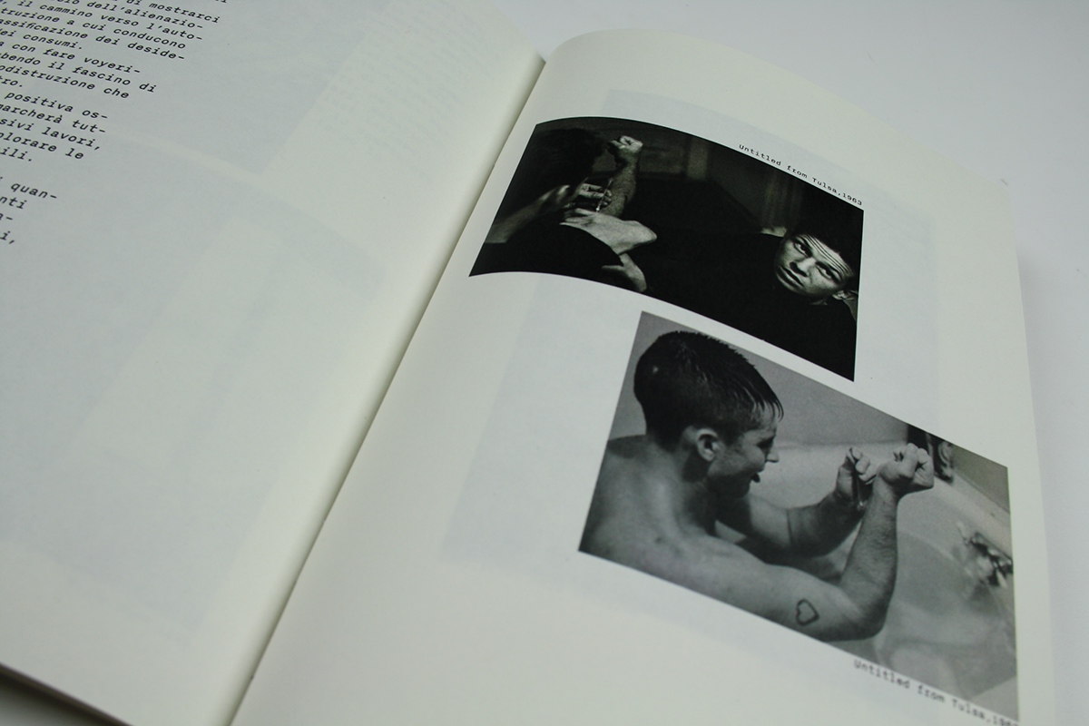 Larry Clark research thesis Book Deisgn photographer reportage sex Drugs blakwhite filmography Fotografia