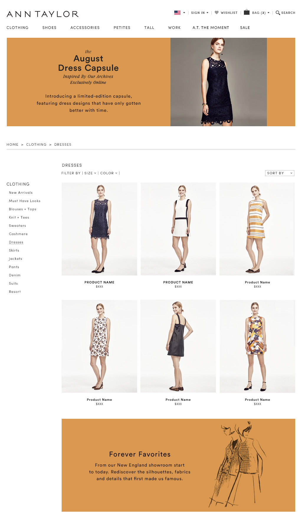 Fashion  look book editorial online Ecommerce design
