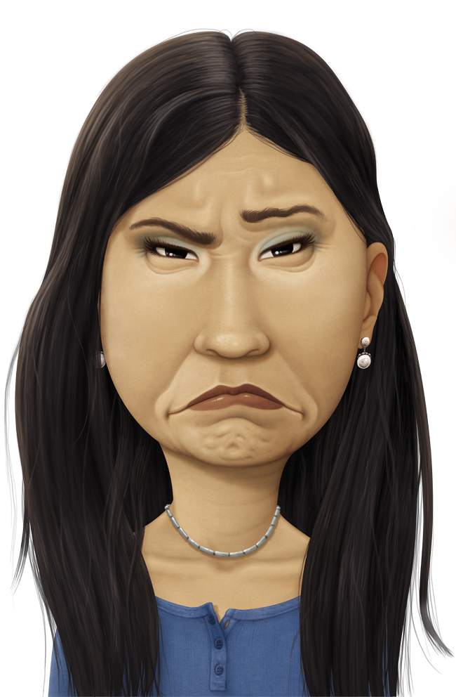 constipation face portrait mimik Expression eyes Mouth caricature   cartoon people human