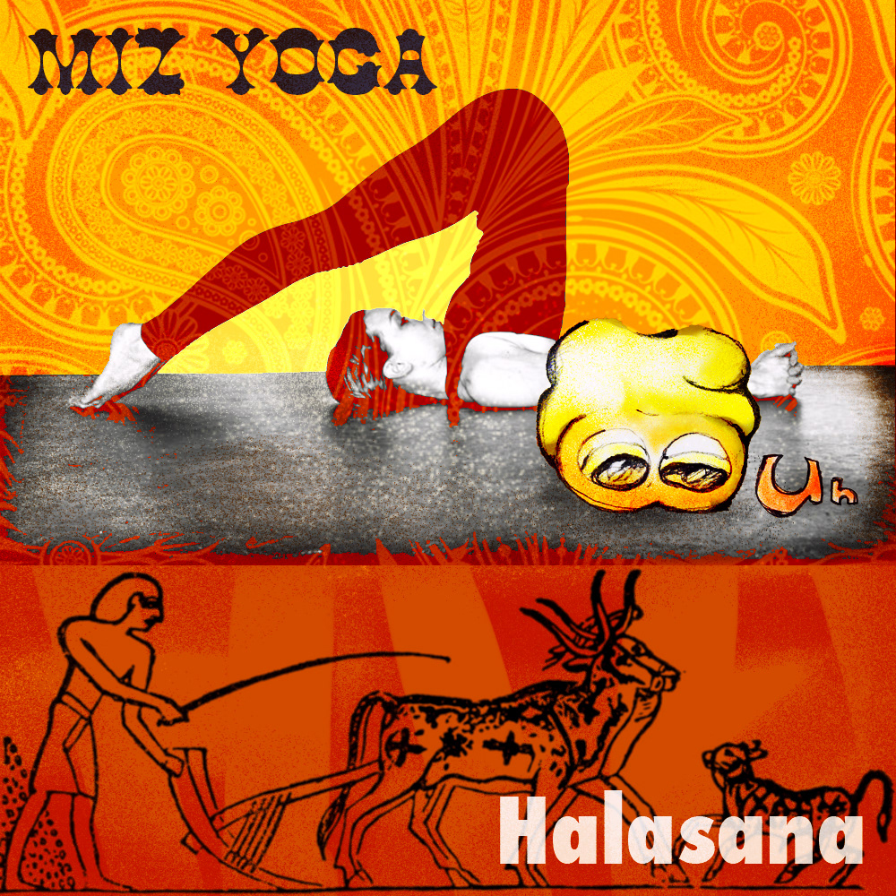 MizumushiKun Health Yoga pose excercise art
