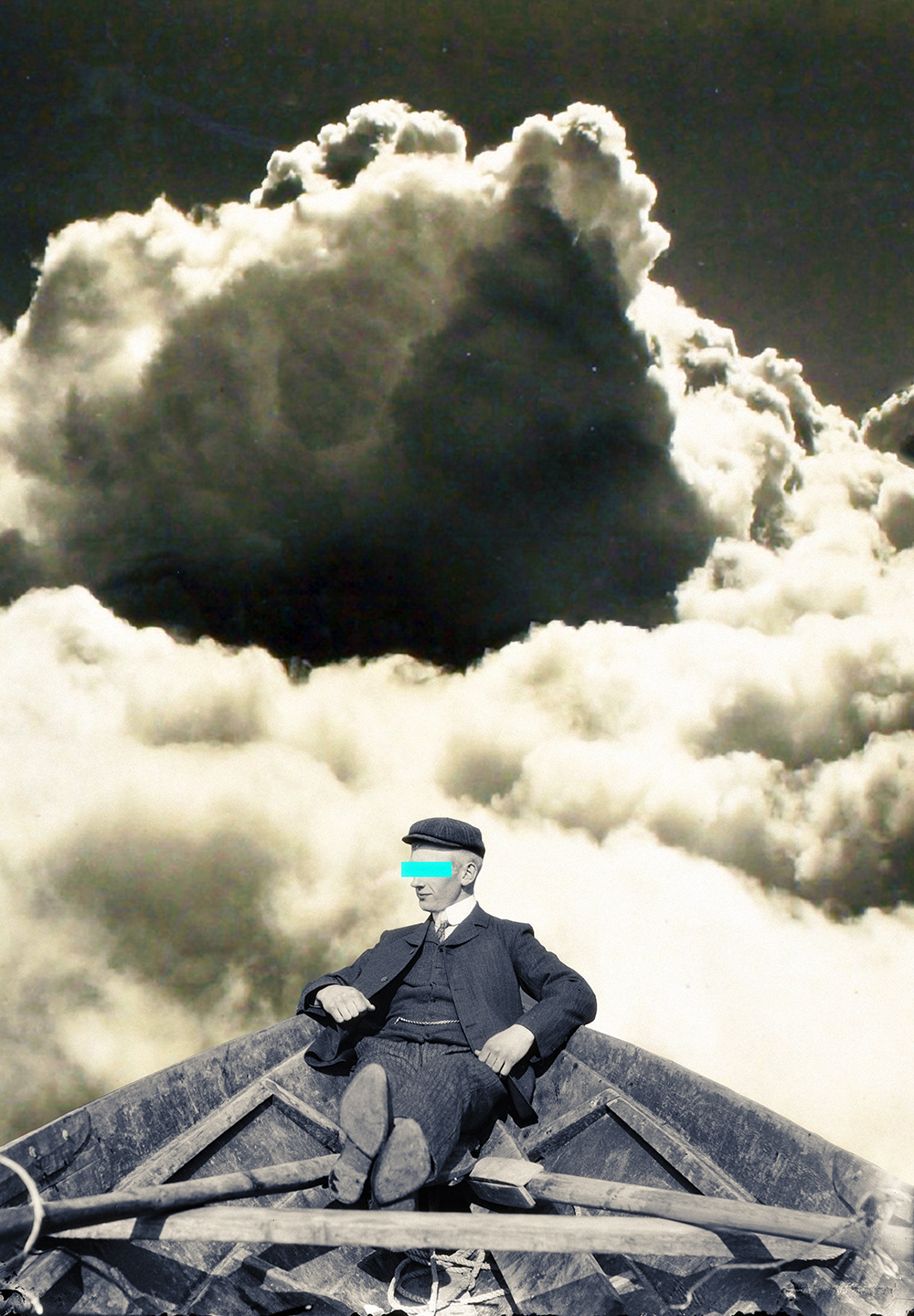 collage Tanja Jeremic surreal people chill Digital Collage