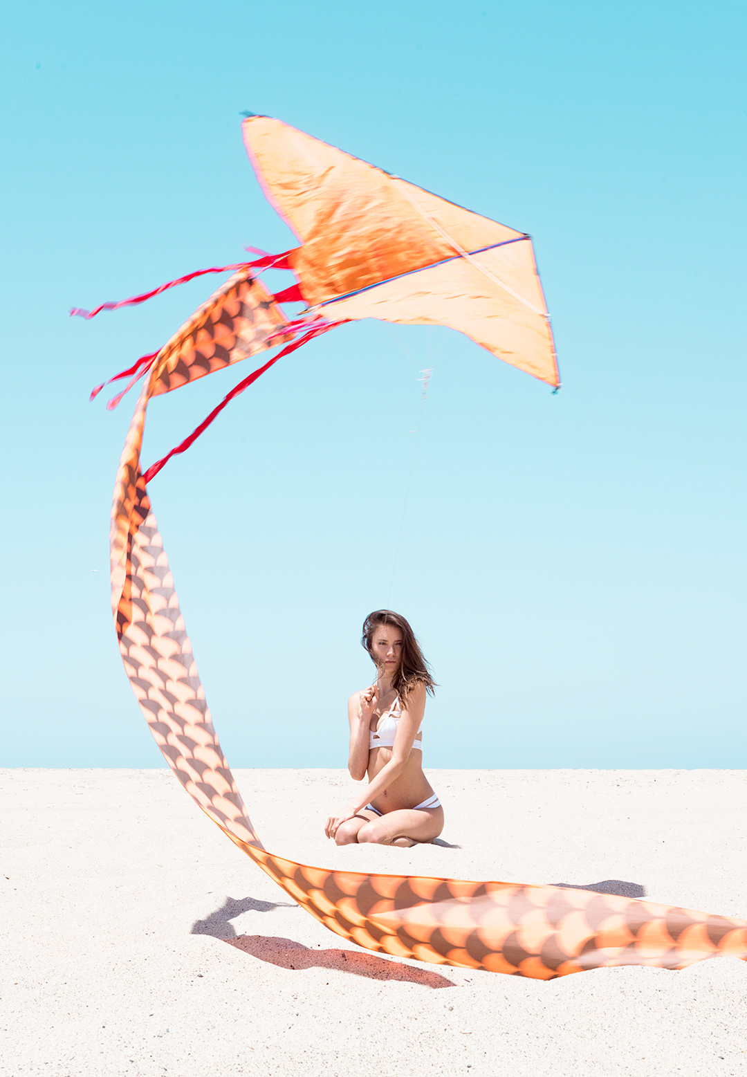 model woman bikini Kite beach Los Angeles California swimwear Hot Ocean
