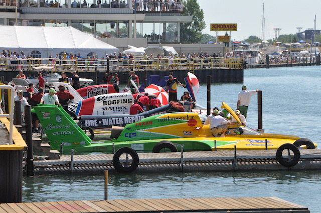 hydroplanes Gold Cup detroit boat races Thunder Fest