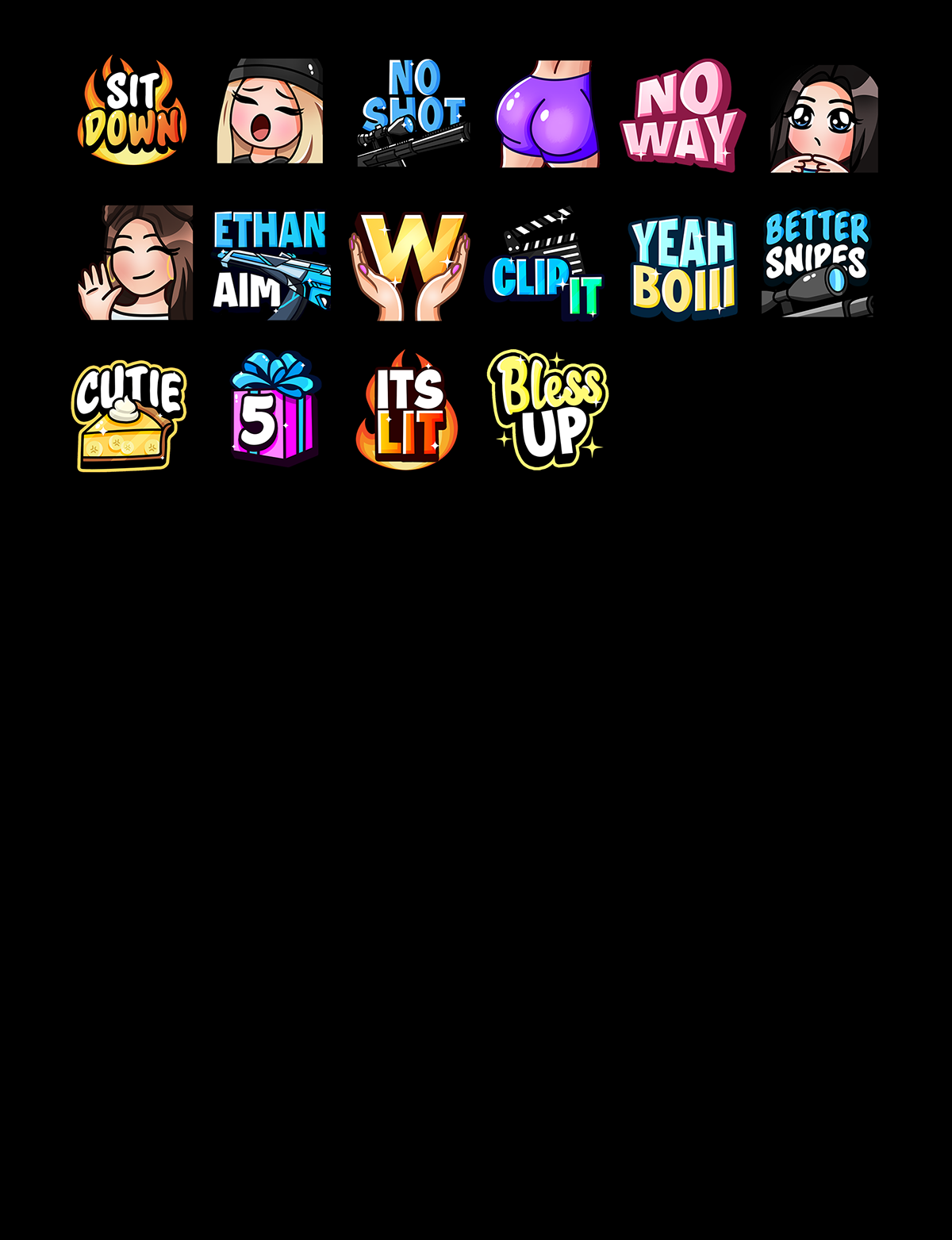 emotes sub badges Twitch Emotes twitch sub badges AnimatedEmotes
